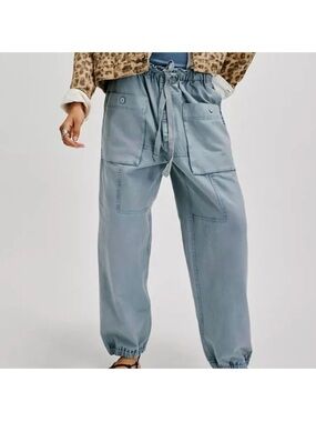 Free People River Stone Pant in Autumn sky. NWT